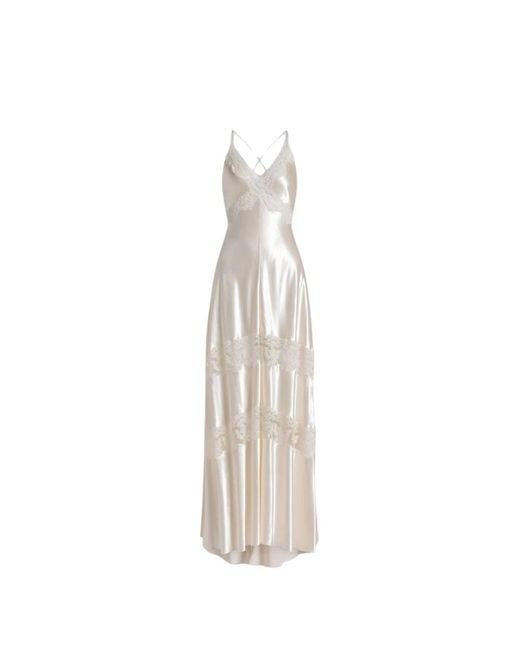 Alberta Ferretti White Gowns