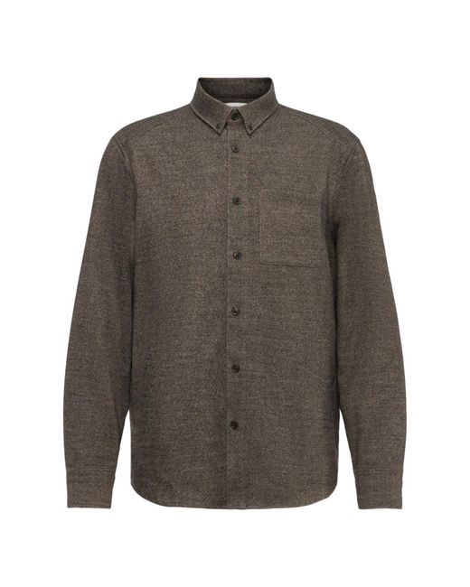 Drykorn Gray Casual Shirts for men