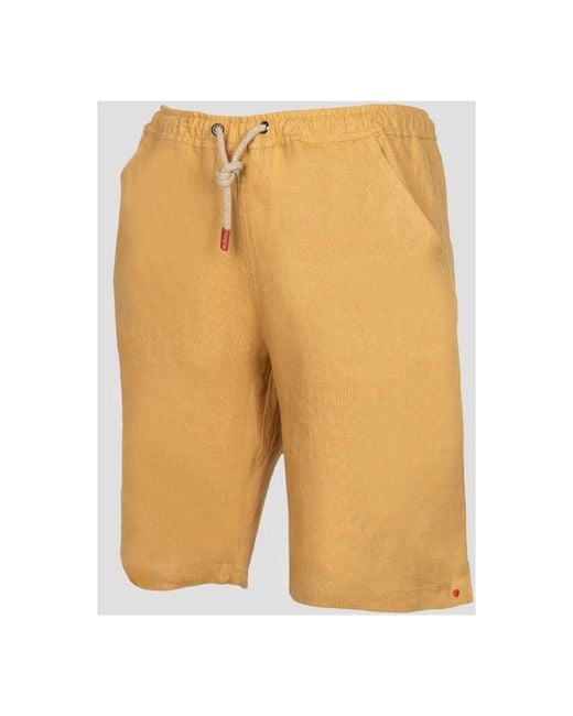 Kiton Natural Casual Shorts for men