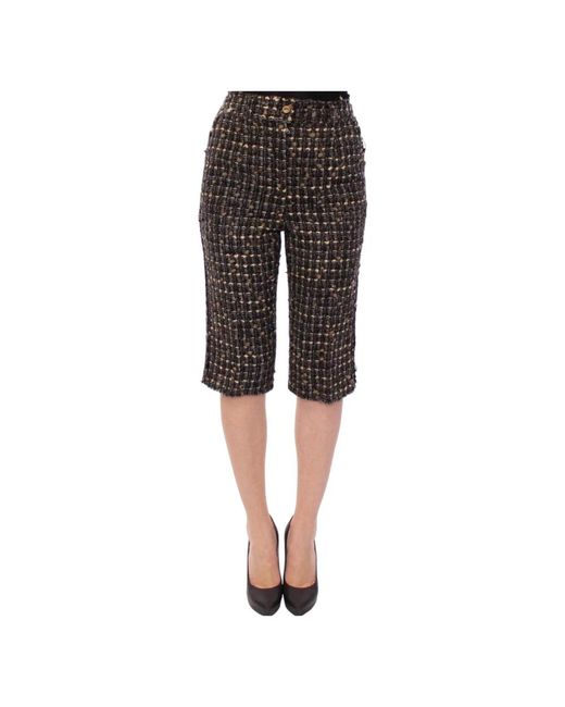 Dolce & Gabbana Black Bermudas