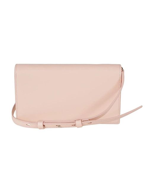 Ferragamo Pink Shoulder Bags