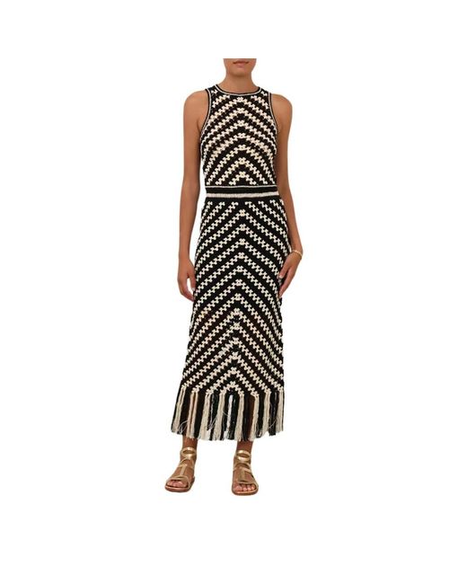 Zimmermann Black Sleeveless Tops