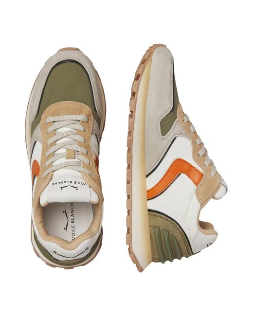 Voile Blanche Metallic Sneakers for men