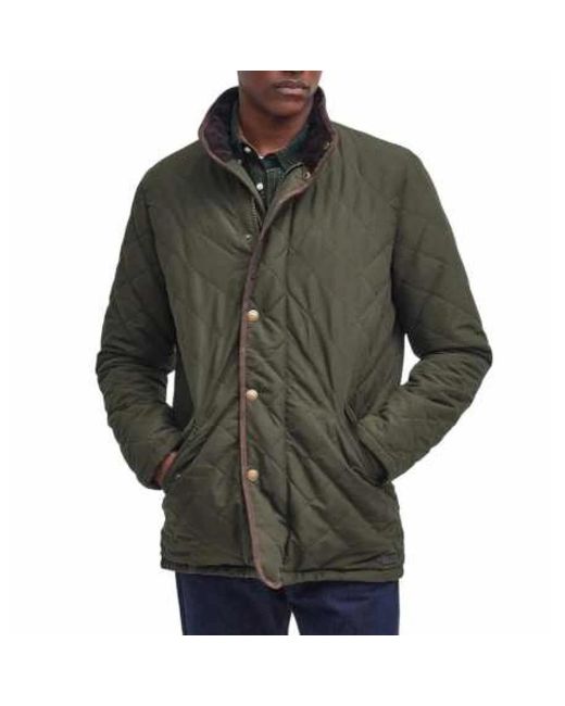 Barbour Loden Waterproof Jacket in het Green voor heren