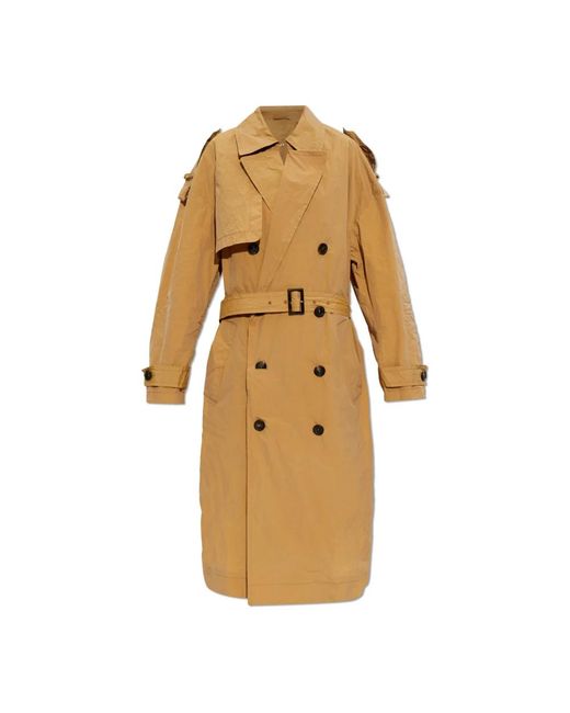 DSquared² Jassen ,Polyester Over Trenchcoat in het Natural