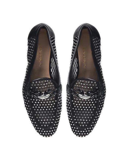 Baldinini Black Loafers