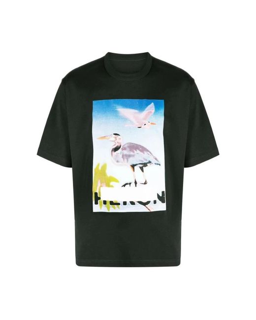 Heron Preston Black T-Shirts for men