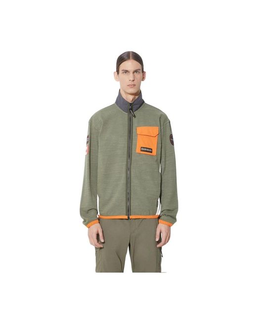 Napapijri Zip-Throughs in het Green voor heren