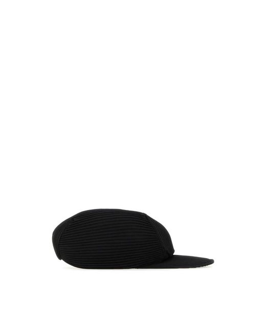 Issey Miyake Black Hats & Caps for men