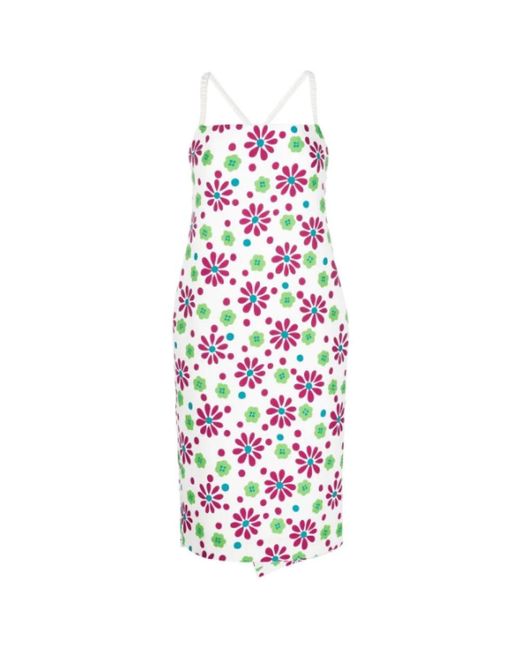Saint Laurent White Midi Dresses