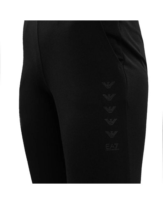 EA7 Broeken ,Zwart ,Katoen Joggers Zwart Ea7 Style in het Black