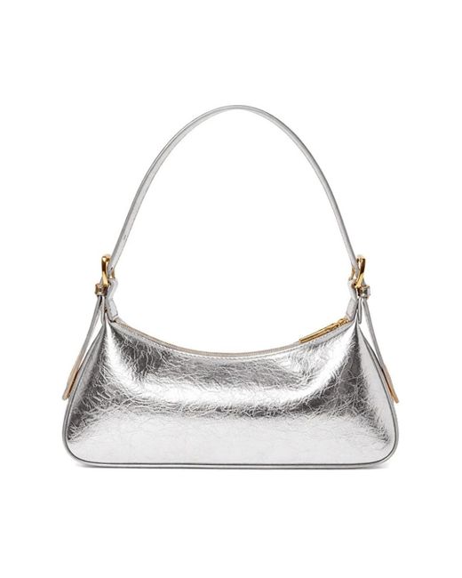 Love Moschino Gray Shoulder Bags
