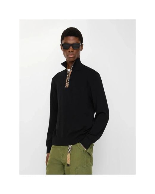 Burberry Black Turtlenecks for men