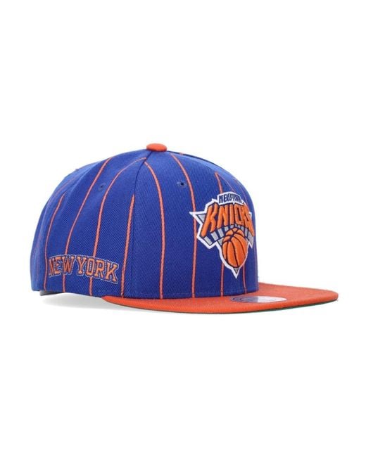 Caps di Mitchell & Ness in Blue da Uomo