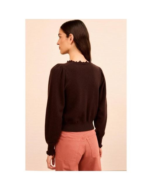 Ulla Johnson Red Round-Neck Knitwear