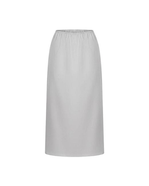 Rier Gray Midi Skirts