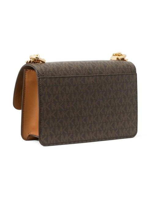 Michael Kors Brown Shoulder Bags