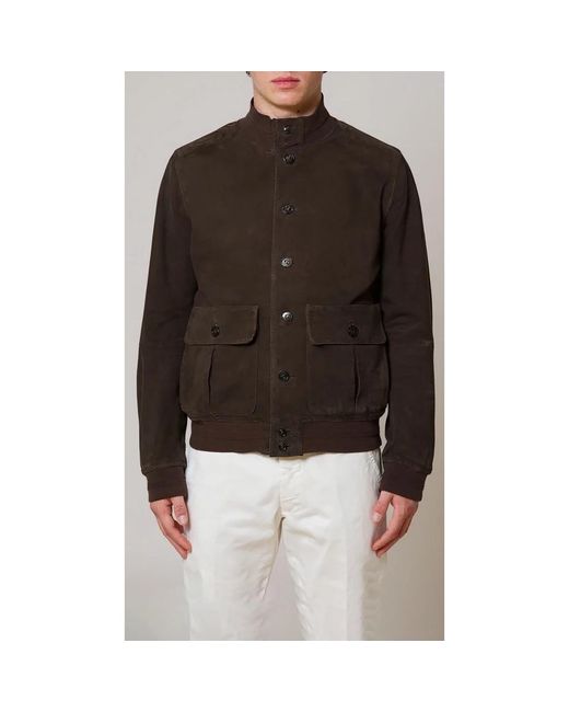 Bomber Jackets Heskimo de hombre de color Brown