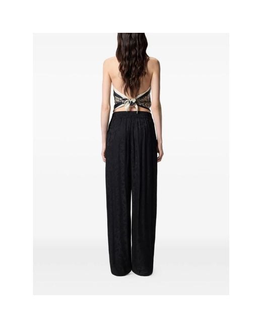 Pinko Black Straight Trousers