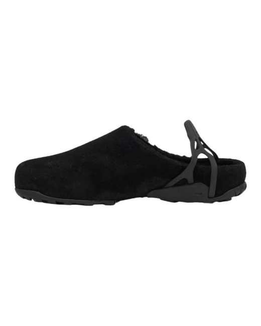 Roa Schoenen ,Zwart ,Leer Fedaia Sherpa Mules in het Black voor heren
