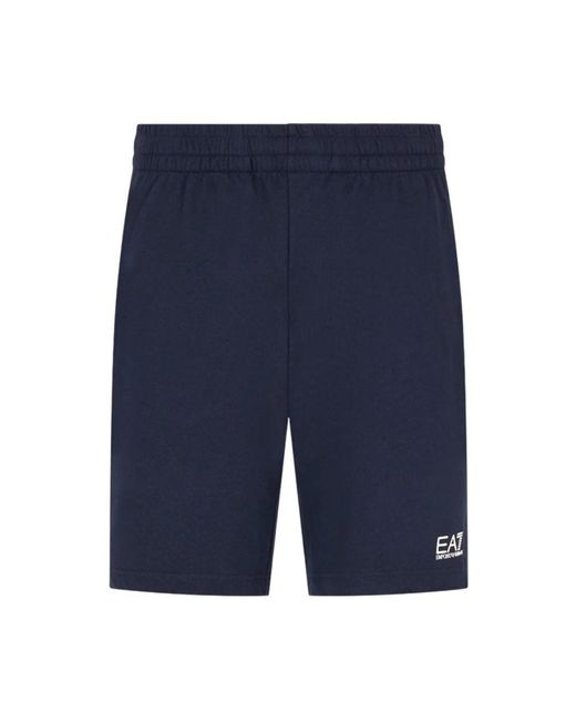 Casual Shorts di EA7 in Blue da Uomo