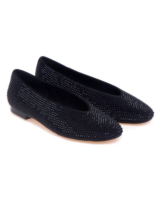 Bibi Lou Blue Ballerina Shoes