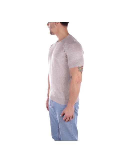Tagliatore Gray T-Shirts for men
