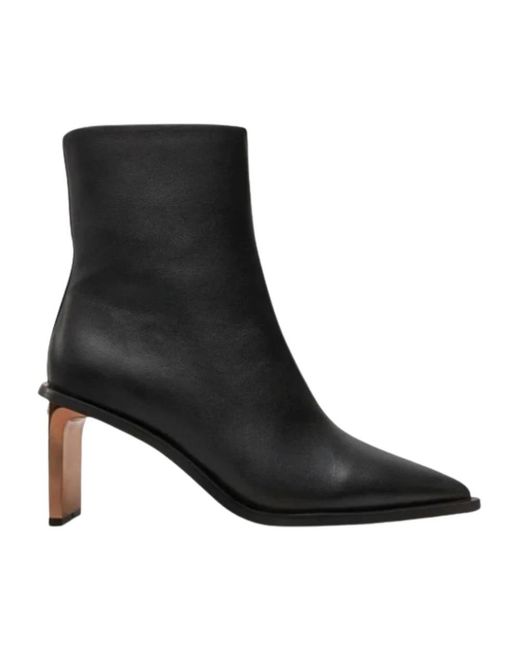 Calvin Klein Black Heeled Boots