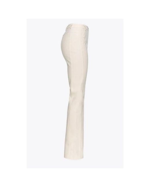 Pinko Natural Straight Trousers