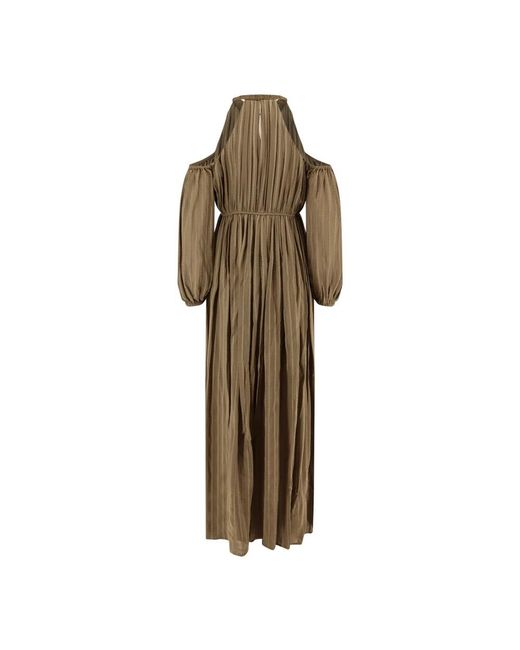 Pinko Brown Maxi Dresses