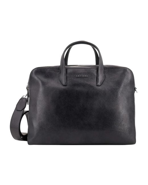 Orciani Black Laptop Bags & Cases for men