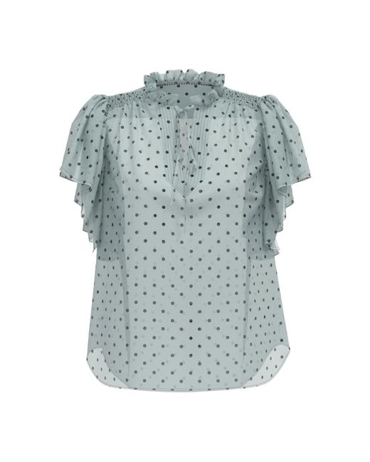co'couture Blue Blouses