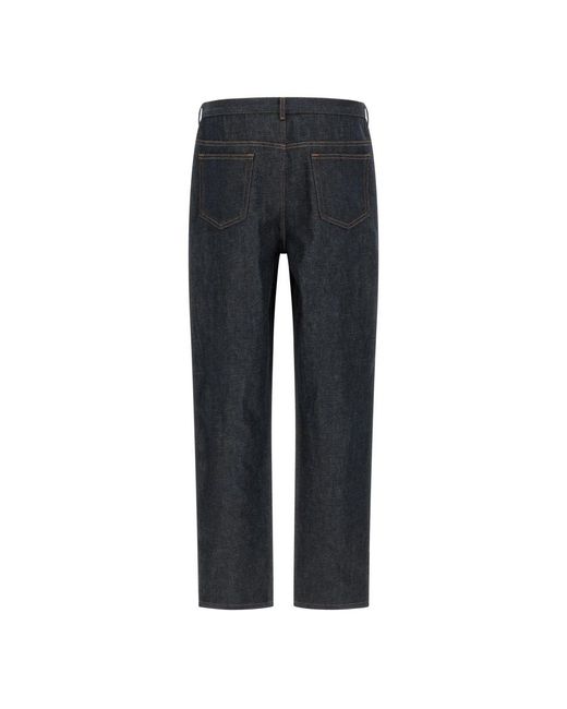 A.P.C. Blue Straight Fit Jeans for men