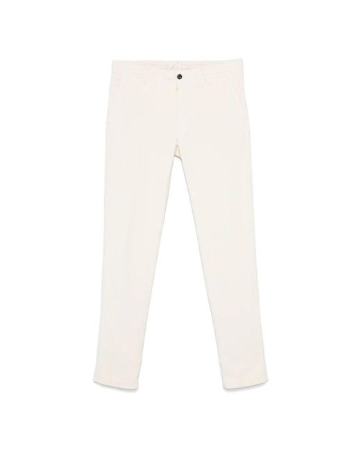 Incotex Natural Slim-Fit Trousers for men