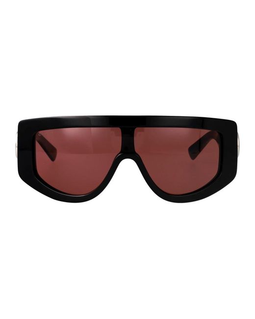 Gucci Mask Zonnebril in het Black