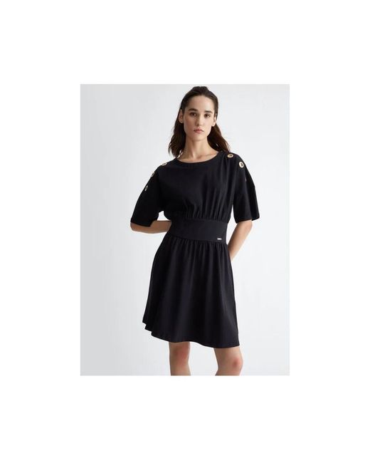 Liu Jo Black Short Dresses