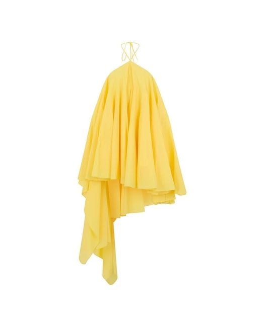 Jacquemus Yellow Short Dresses