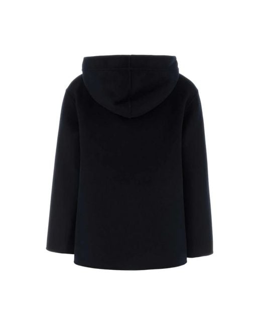 Max Mara Black Single-Breasted Coats
