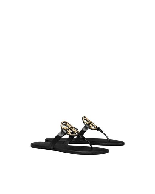 Tory Burch Black Flip Flops