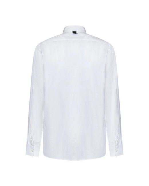 Low Brand White Casual Shirts for men