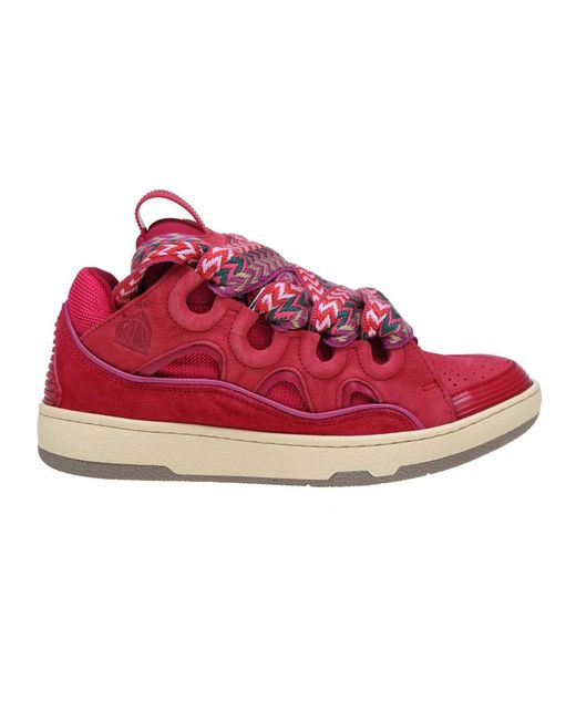 Lanvin Red Sneakers