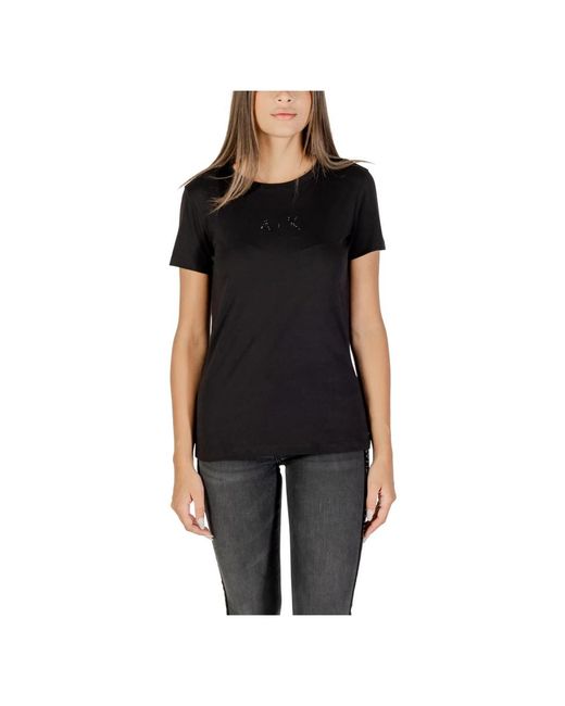ARMANI EXCHANGE Black T-Shirts