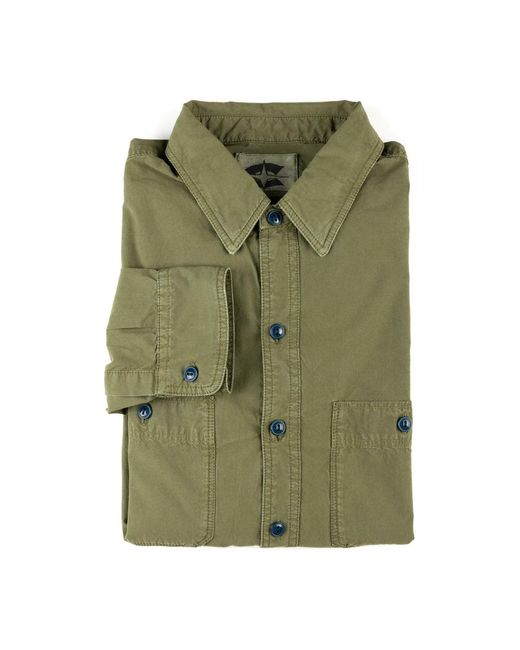 chesapeake's Green Casual Shirts for men
