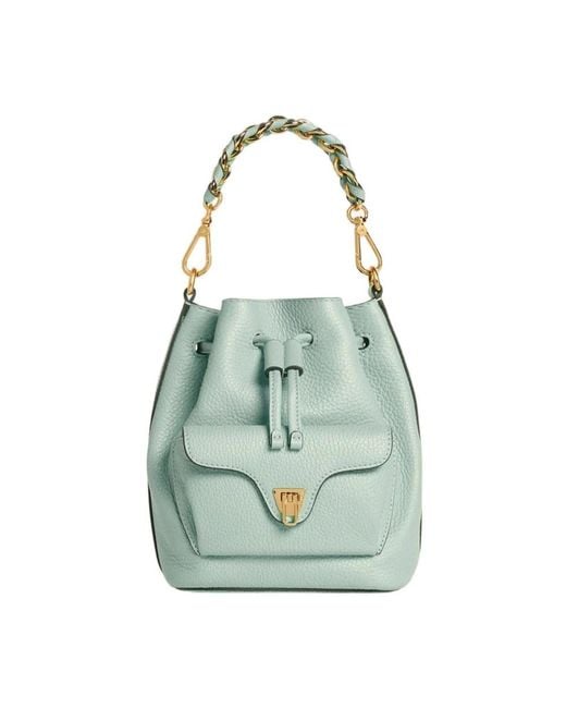 Coccinelle Blue Bucket Bags