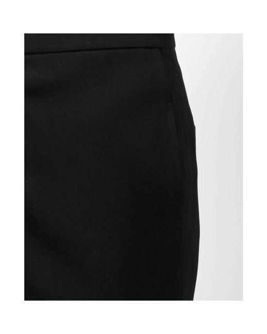 Jil Sander Black Wide Trousers