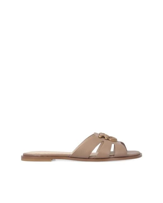 Pinko Brown Sliders