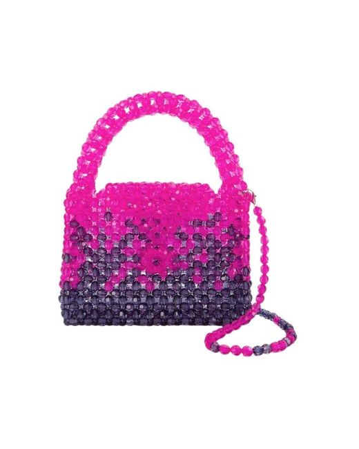 Germanier Pink Cross Body Bags