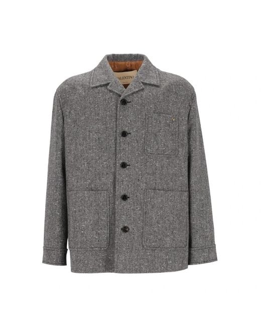 Valentino Garavani Gray Light Jackets for men