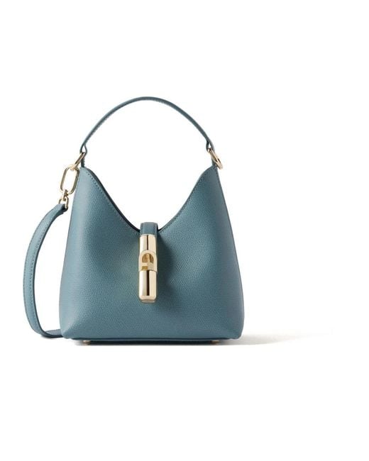 Furla Blue Shoulder Bags