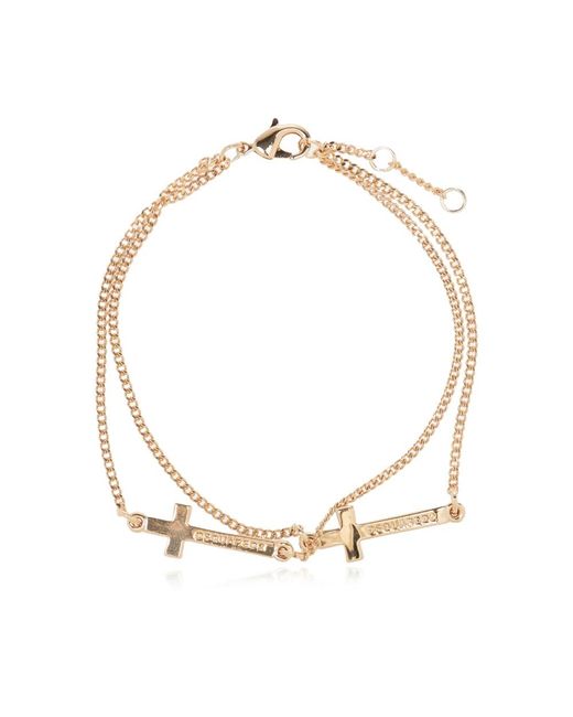 DSquared² Metallic Bracelets for men